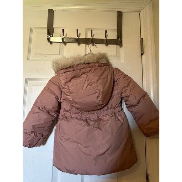 GAP Girl 5 years  jacket baby pink faux fur NWT - Picture 2 of 6